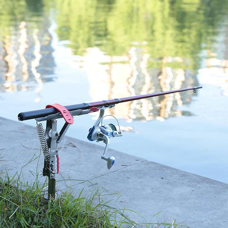 Supporto per canna da pesca ad angolo, attrezzatura, supporto in acciaio anti-ruggine, portacanna, attrezzatura per pescaEX-STOCK Canada