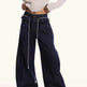Loose Waist Stitching Small Skirt Baggy Jeans Pant For Men And Women - EX-STOCK Canada