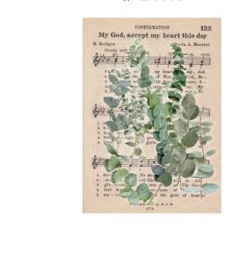 Plant hand account decoration DIY stickers - EX-STOCK Canada