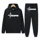 2 pcs Gothic Punk Rock Streetwear Hoodie Outfit set Unisex - EX-STOCK Canada