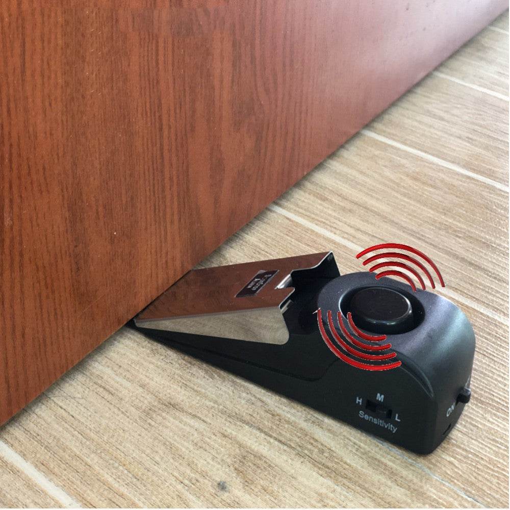 120db door stop alarm Security System Home Wedge Shaped Stopper Alert Security System Door Stop Alarm Block Blocking System - EX-STOCK Canada