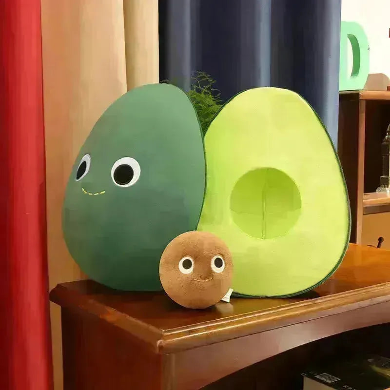 Fruit mignon avocat peluche jouet en peluche en peille
