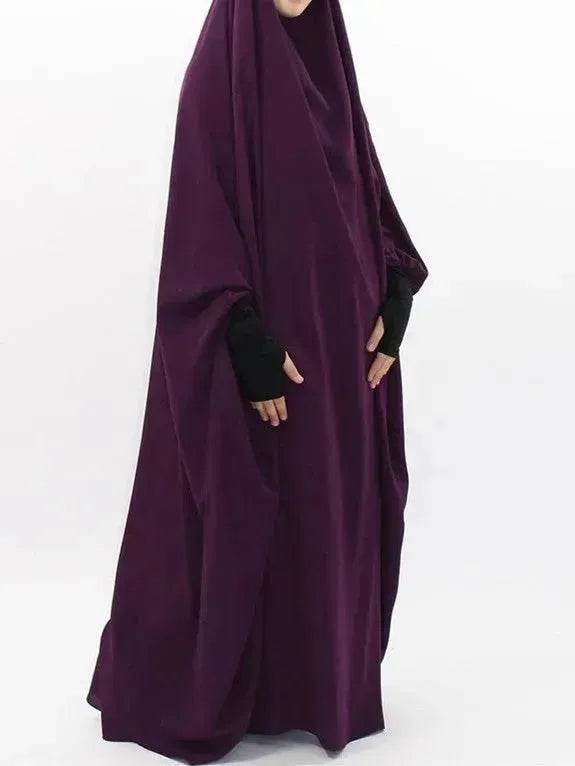 Abaya for Umrah Jalabiya for Women Plain Kaftan Abaya Arabwear for Women - EX-STOCK Canada