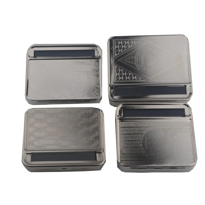 Stainless Steel Semi-automatic Cigarette Maker Cigarette Case EX-STOCK Canada