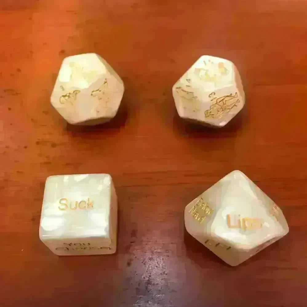 Erotic English Fun Dice Men And Women Flirting Sex Toys - EX-STOCK CANADA