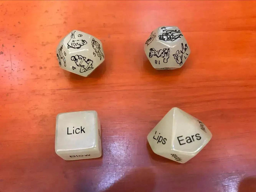 Erotic English Fun Dice Men And Women Flirting Sex Toys - EX-STOCK Canada