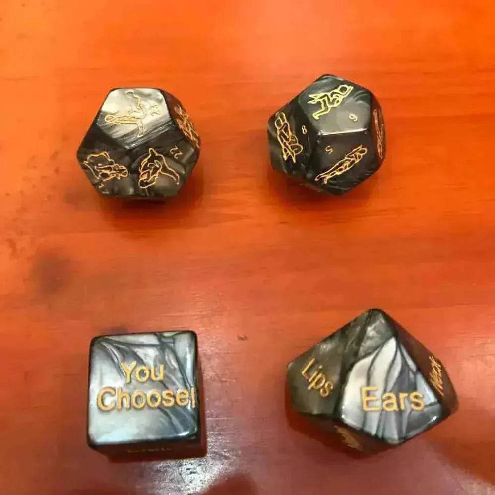 Erotic English Fun Dice Men And Women Flirting Sex Toys - EX-STOCK Canada