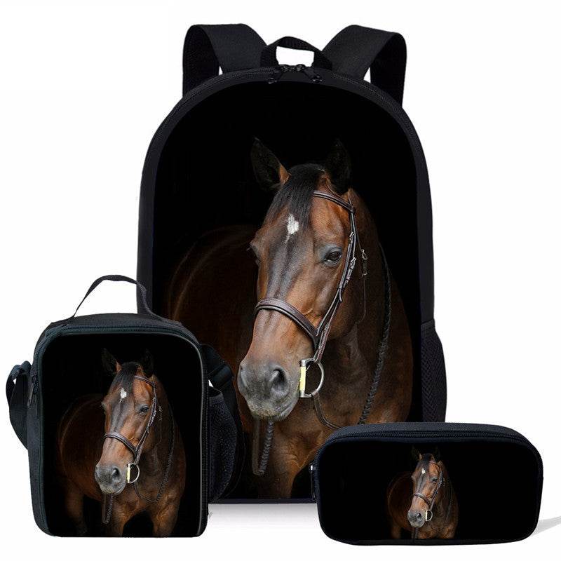 3 in 1 Matching Preschool Backpack Lunchbox Set Stationary Bag - EX-STOCK Canada