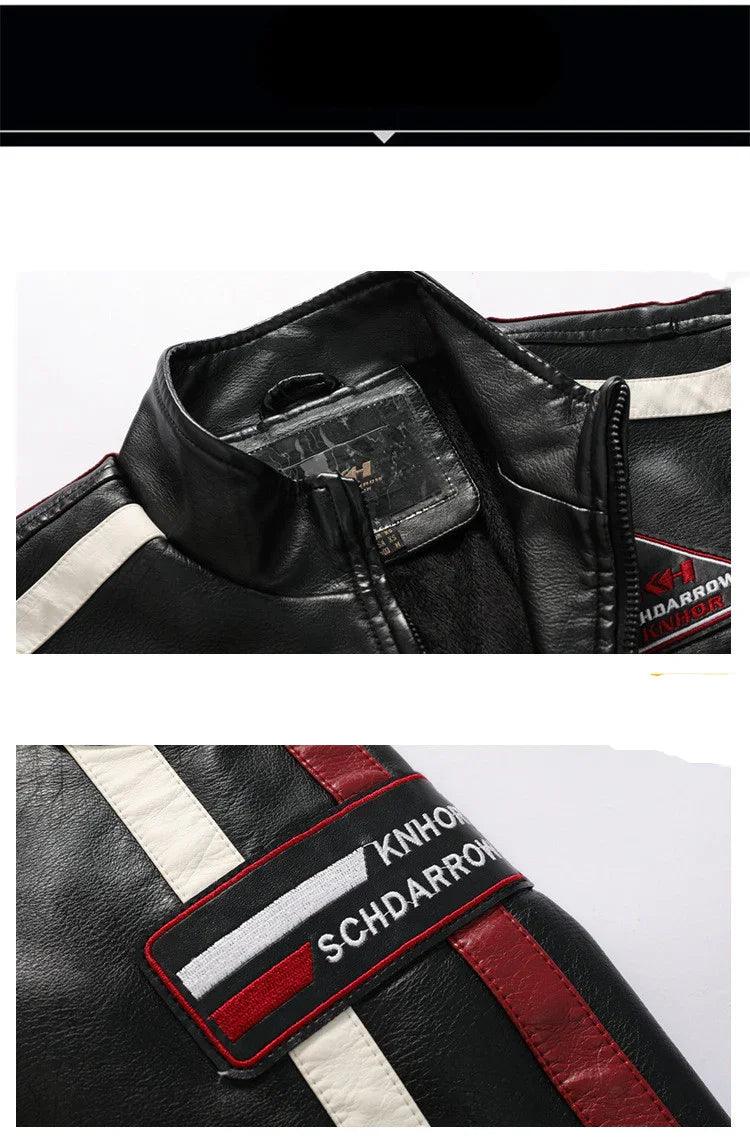 Men's Motorcycle Leather Street Motorcycle Racing Suit EX-STOCK Canada