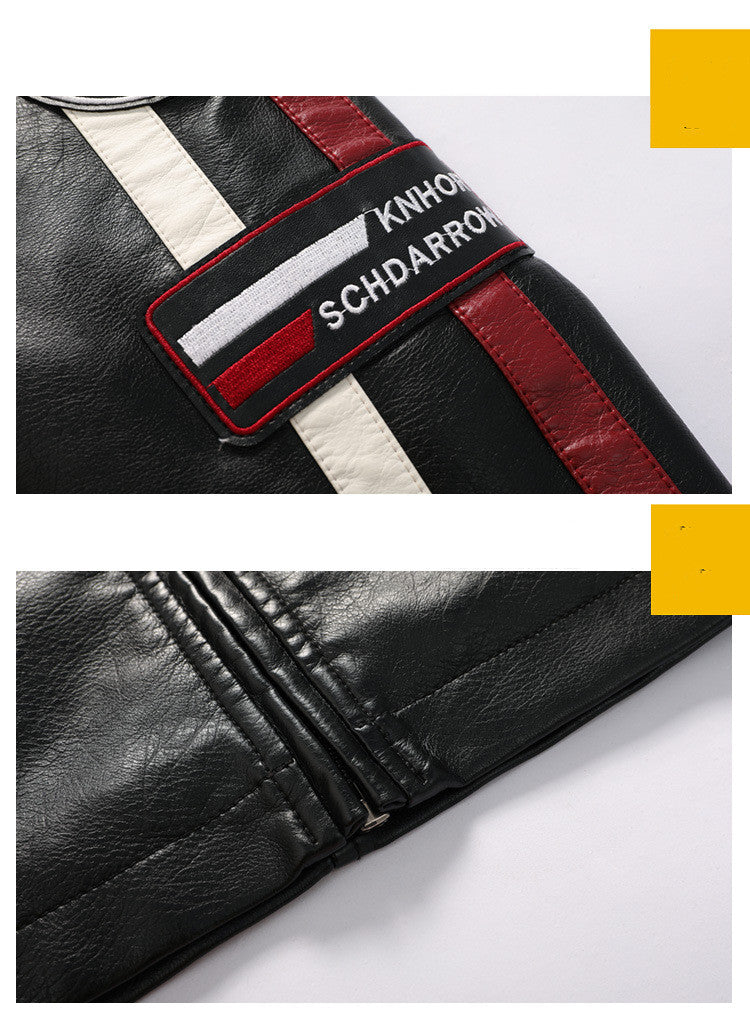 Men's Motorcycle Leather Street Motorcycle Racing Suit EX-STOCK Canada