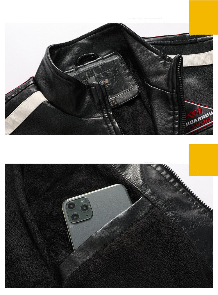 Men's Motorcycle Leather Street Motorcycle Racing Suit EX-STOCK Canada