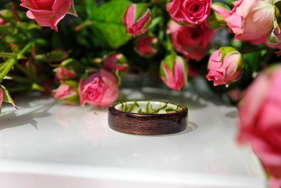 Simple Version Of The Sea DIY Handmade Ring Resin Ring - EX-STOCK Canada