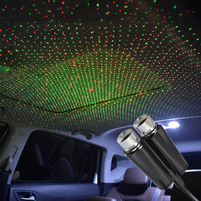 USB Car Ambient lighting Star Sky Vehicle Atmosphere Light - EX-STOCK Canada