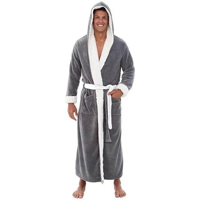 Men's Pajamas Winter Solid Color Home Wear - EX-STOCK Canada