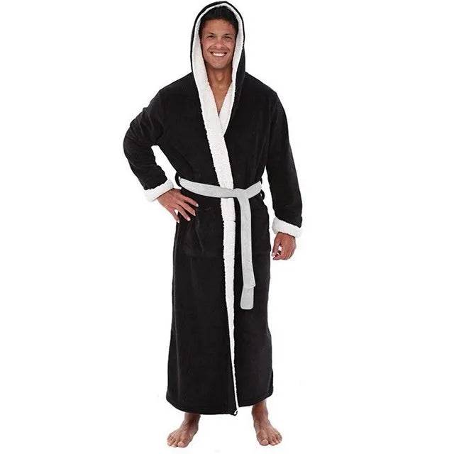 Men's Pajamas Winter Solid Color Home Wear - EX-STOCK Canada