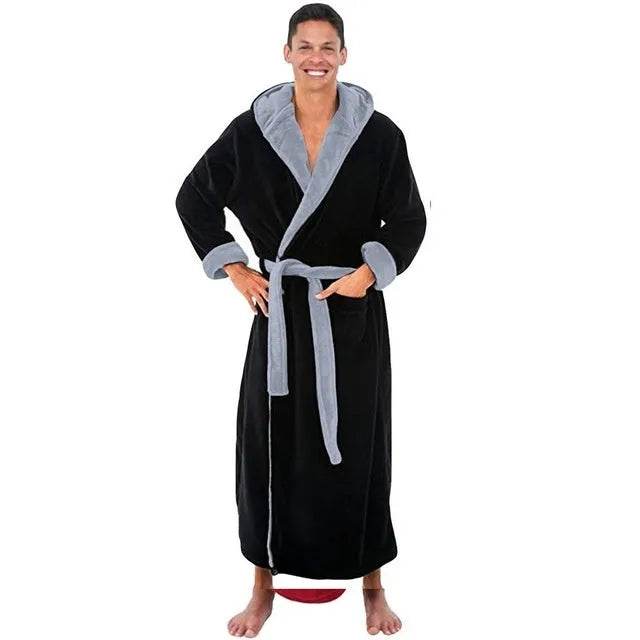 Men's Pajamas Winter Solid Color Home Wear - EX-STOCK Canada