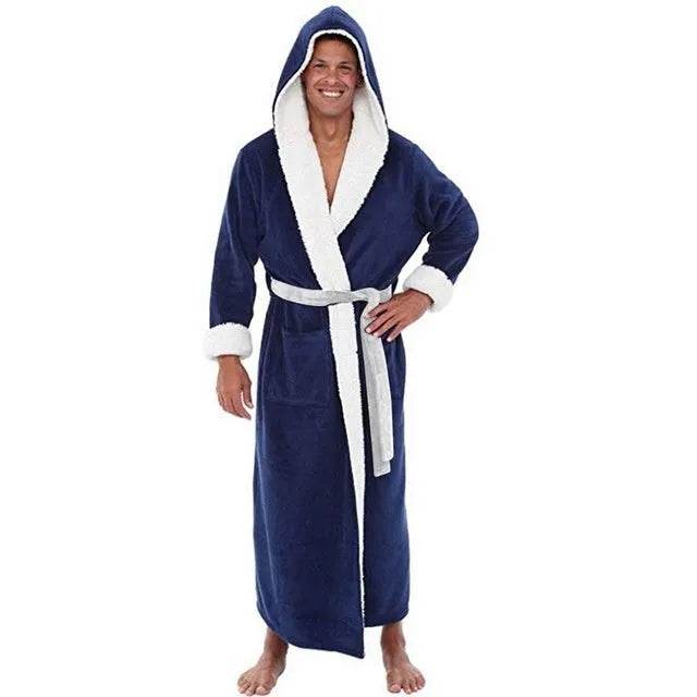 Men's Pajamas Winter Solid Color Home Wear - EX-STOCK Canada