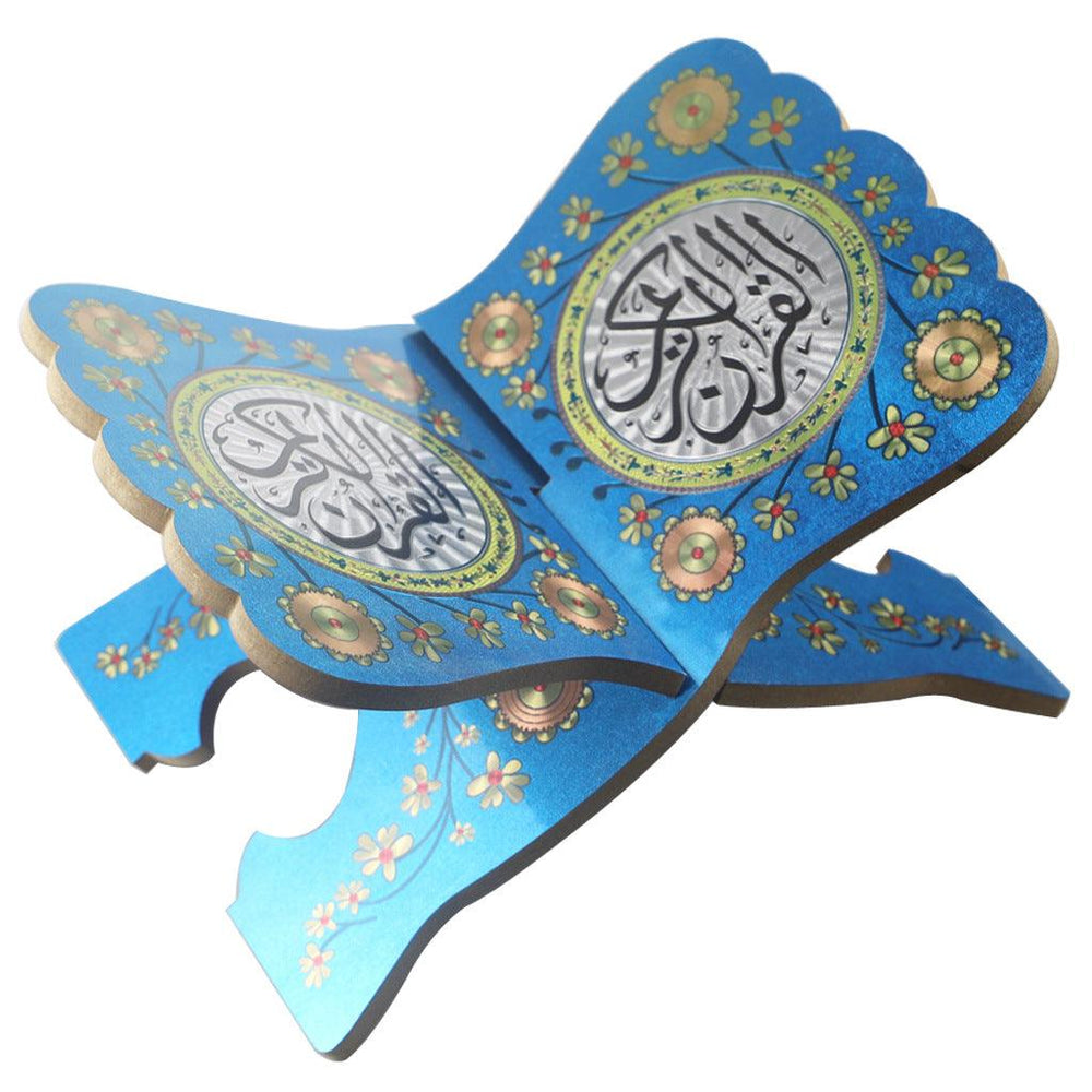 Soporte de libro de la Biblia de madera Eid Mubarak Al-Fitr - EX-STOCK Canada