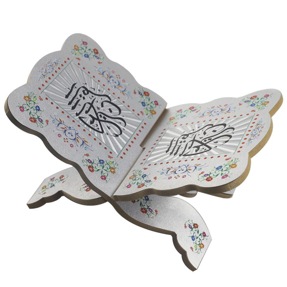 Soporte de libro de la Biblia de madera Eid Mubarak Al-Fitr - EX-STOCK Canada