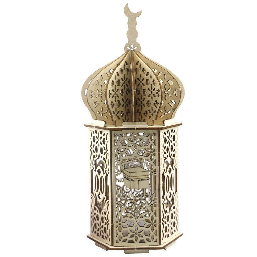Ramadan Festival Decorative Eooden Crafts Ornaments - EX-STOCK Canada