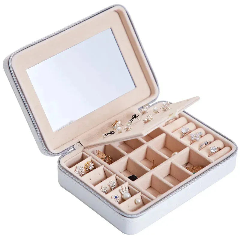 Multifunctional Jewelry Storage Box For Earrings, Earrings, Rings - EX-STOCK CANADA