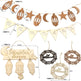Wooden Crafts Hanging Pendants Eid Mubarak Home Ramadan Decorations - EX-STOCK Canada