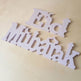 Wood Plastic Letter Ramadan Table Home Decoration Crafts Eid Mubarak plaques - EX-STOCK Canada