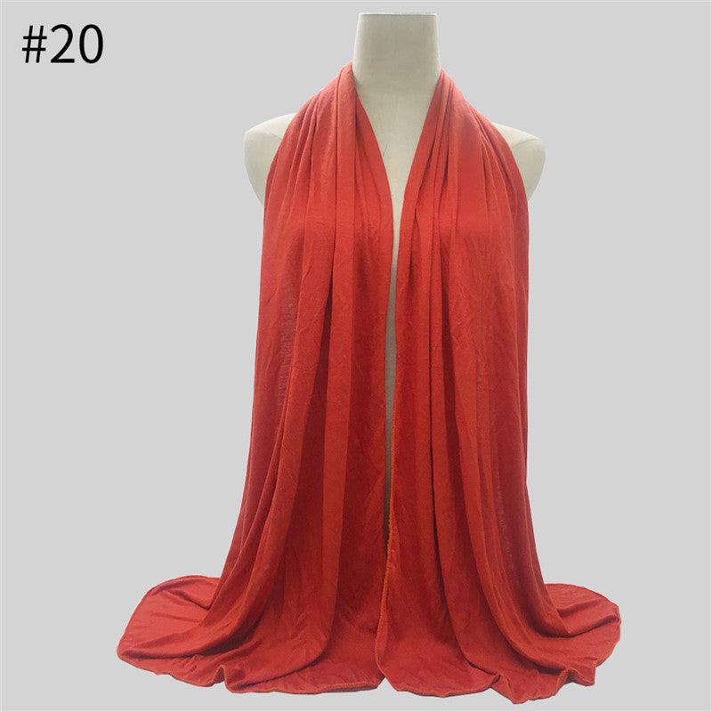 Foulard Hijab en Jersey de Mode 170x60 cm Châle Musulman Long - EX-STOCK Canada