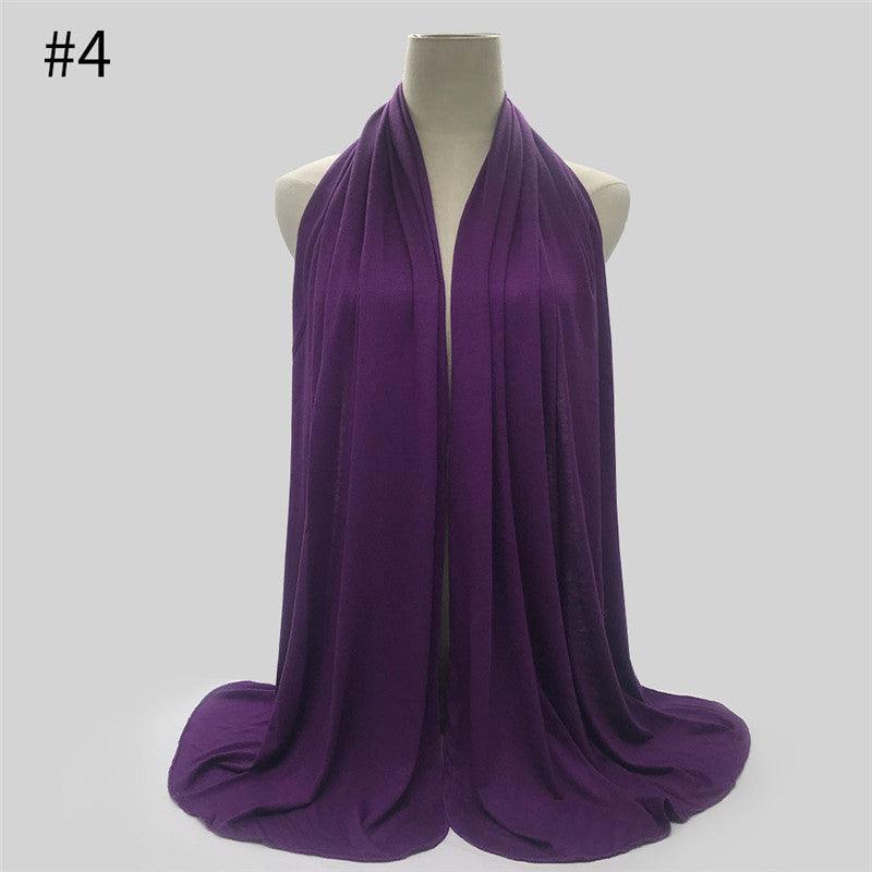 Foulard Hijab en Jersey de Mode 170x60 cm Châle Musulman Long - EX-STOCK Canada
