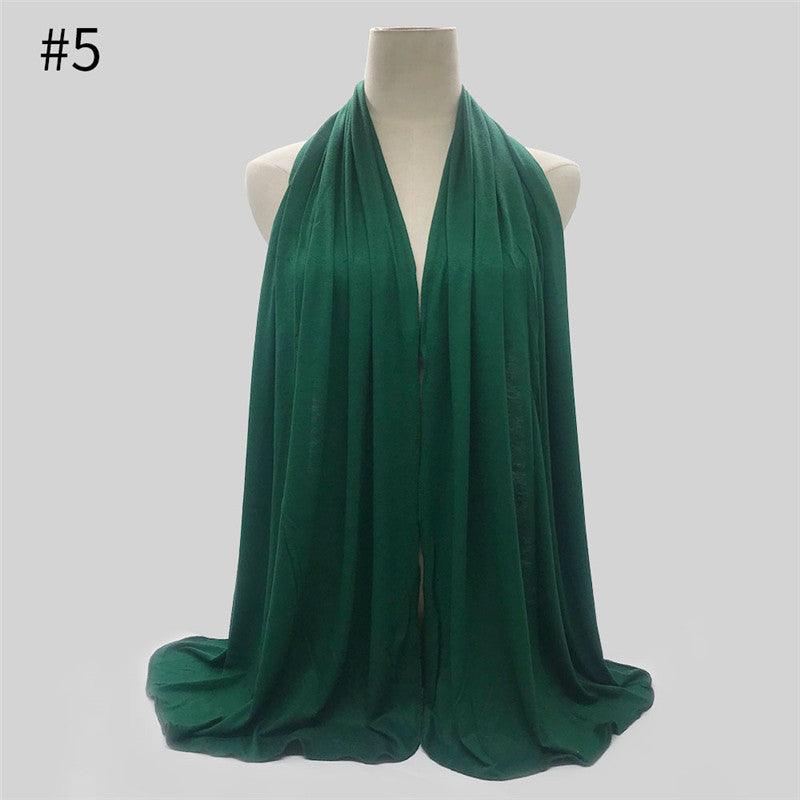 Foulard Hijab en Jersey de Mode 170x60 cm Châle Musulman Long - EX-STOCK Canada