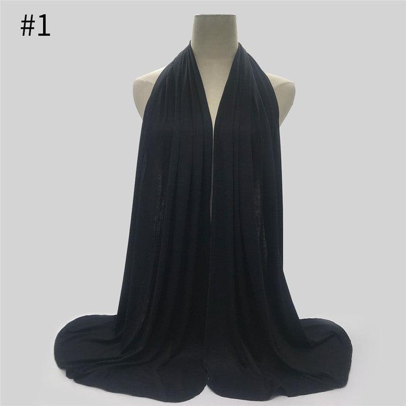 Foulard Hijab en Jersey de Mode 170x60 cm Châle Musulman Long - EX-STOCK Canada