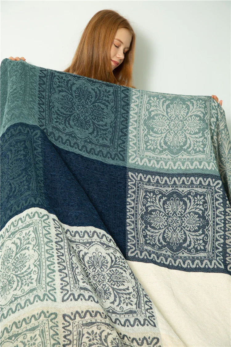 Blanket Sofa Blanket Fleece Blanket Plush Leisure Blanket Literary Cover Blanket EX-STOCK Canada