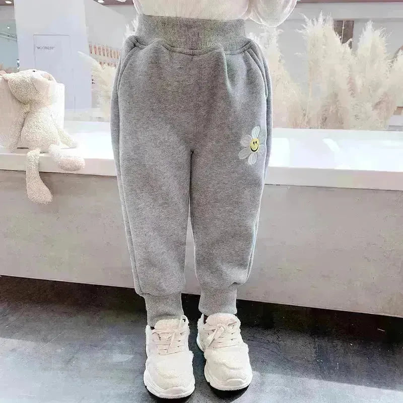 Abiti autunnali e invernali in stile occidentale per bambini, pantaloni invernali per bambini abbigliamento per pantaloni invernali