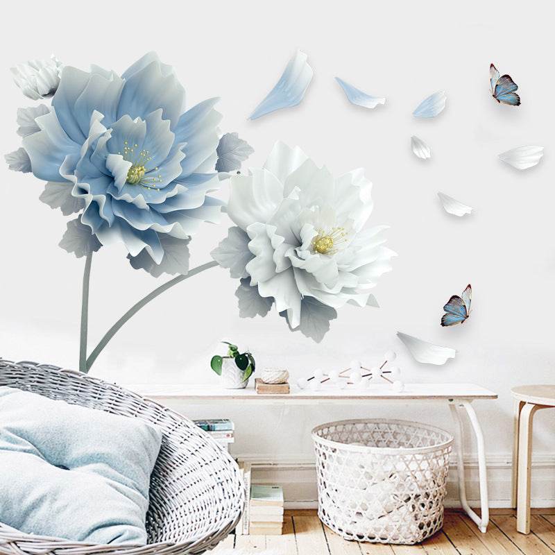 Wall Stickers Living Room Wall Decoration Creative TV Background Bedroom Self Adhesive Paper Decals - EX-STOCK Canada