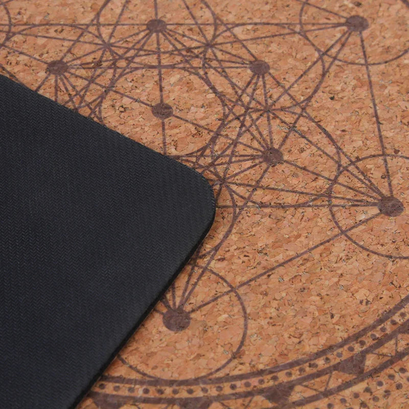 Natural Rubber Yoga Mat Cork Yoga Mat EX-STOCK Canada
