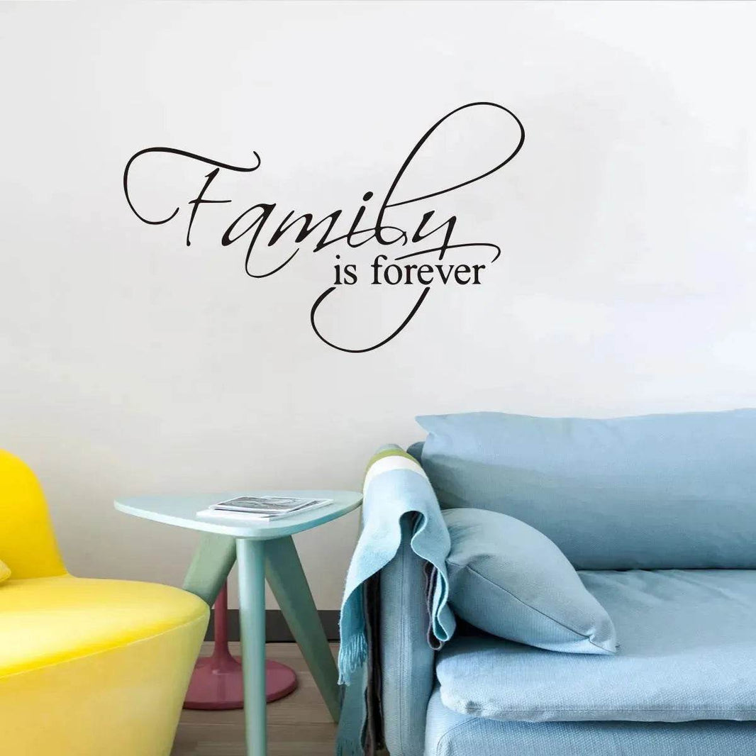 Living Room Bedroom letter decals Wall Decoration Stickers - EX-STOCK Canada