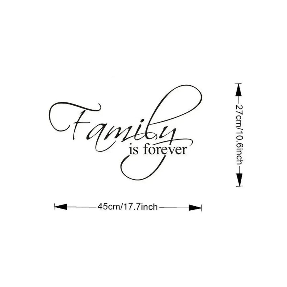 Living Room Bedroom letter decals Wall Decoration Stickers - EX-STOCK Canada