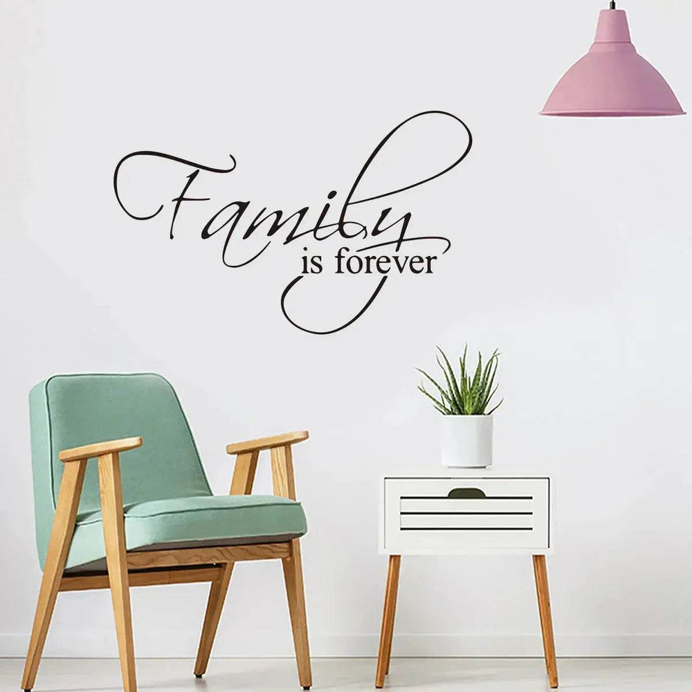 Living Room Bedroom letter decals Wall Decoration Stickers - EX-STOCK Canada