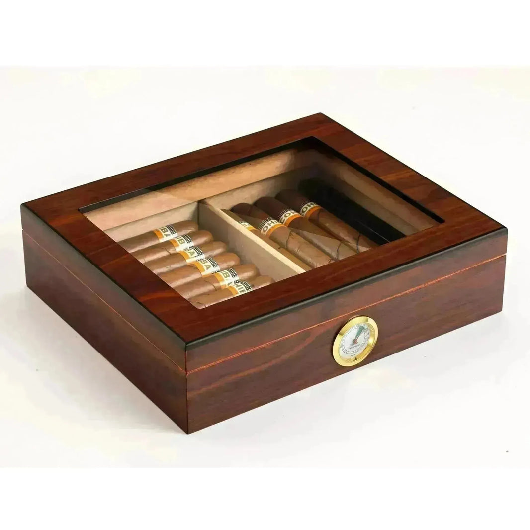 Boîte de cigares Humidor de voyage en bois de cèdre de luxe