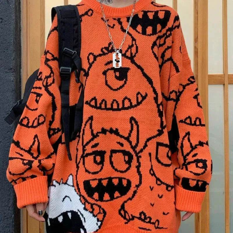 New Autumn Winter Thick woolen Oversized Pullover sweater Unisex - EX-STOCK Canada