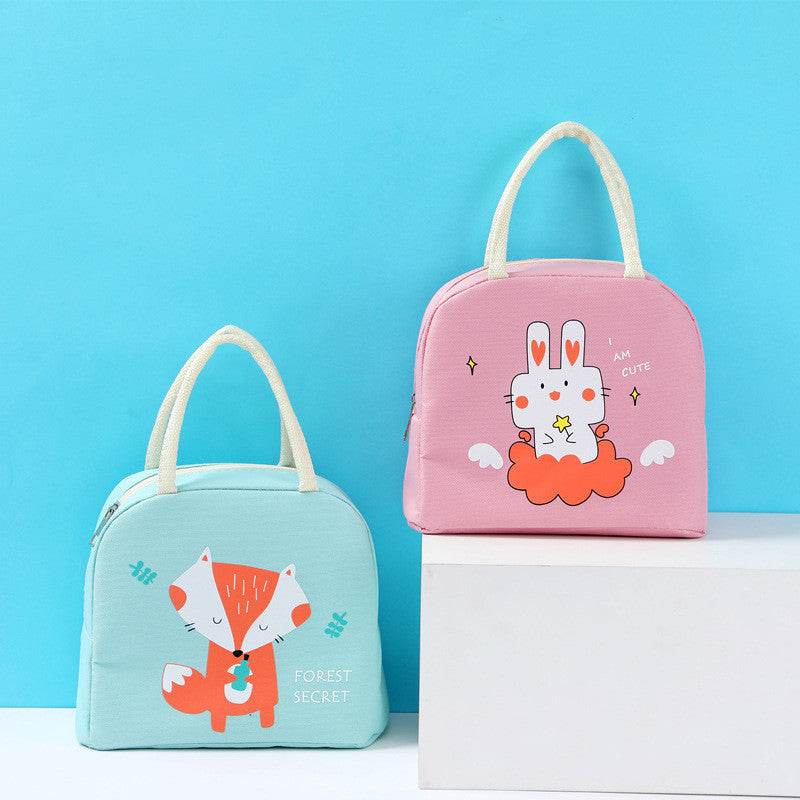 Girls Oxford Cloth Insulated Cartoon Lunch Bag for kids - EX-STOCK Canada