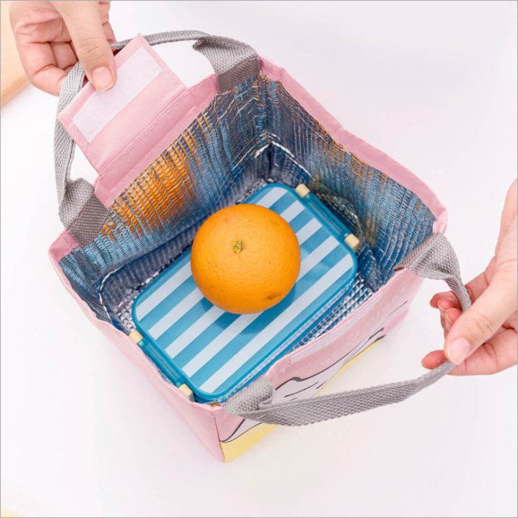 Kids Cartoon Canvas Lunch Bag - EX-STOCK Canada