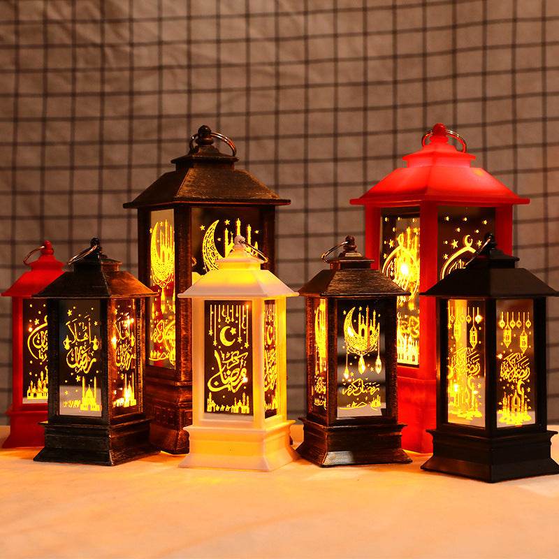 New Plastic LED Wind Lantern Eid Mubarak Gift - EX-STOCK Canada