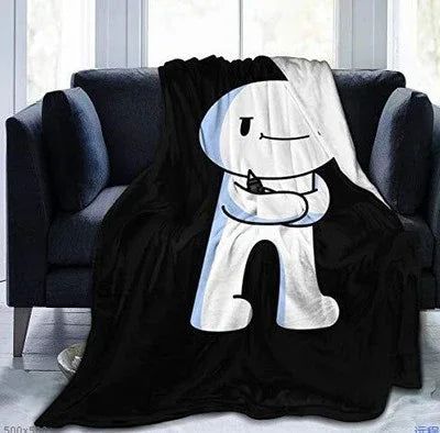 Blanket Double Thicken Square Blanket Lunch Break Blanket EX-STOCK Canada