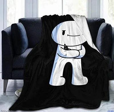 Blanket Double Thicken Square Blanket Lunch Break Blanket EX-STOCK Canada