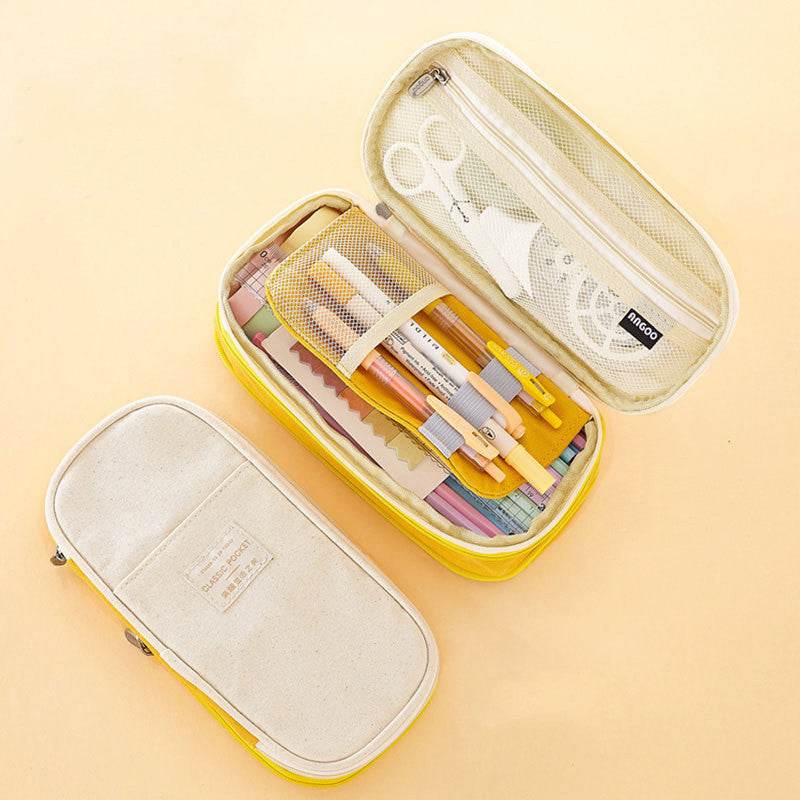 Student Pencil Case – Junior High School Stationery Bag - EX-STOCK Canada