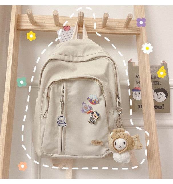 Korean Harajuku Backpack – Cute School Bag for Girls - EX-STOCK Canada