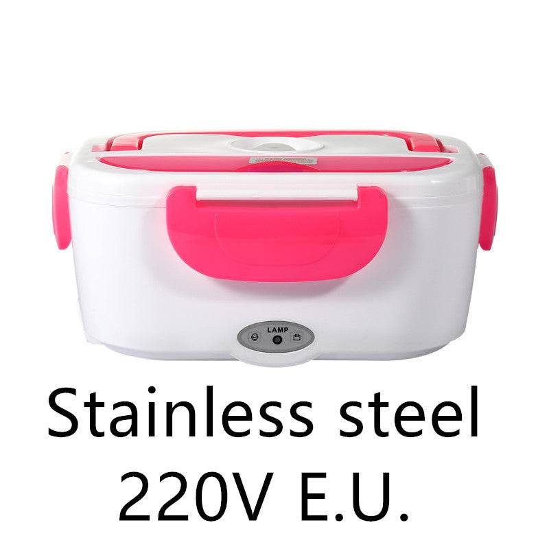 Electric Heated Lunch Box – Stainless Steel Food Warmer - EX-STOCK Canada