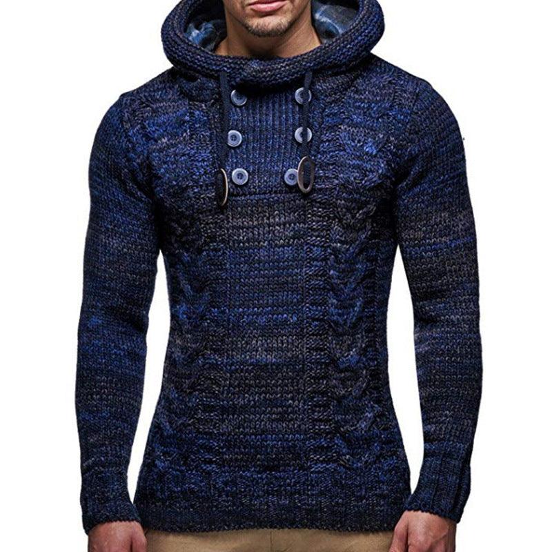 Turtleneck hooded sweater EX-STOCK Canada