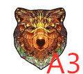 Animal Shaped Wooden Puzzle Play Toy for Kids 14 years above - EX-STOCK Canada